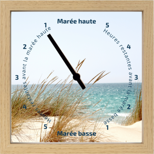 Horloge des marées - Dunes de la Côte d'Opale - Tde-Tac.com