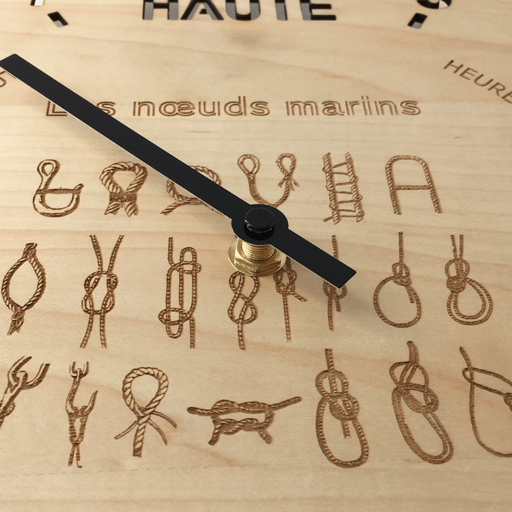 Horloge des marées - Les nœuds marins - Tide-Tac.com